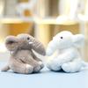 Elephant Plush Toy With Pp Cotton For Girls Gift Keychain And Bag Decor