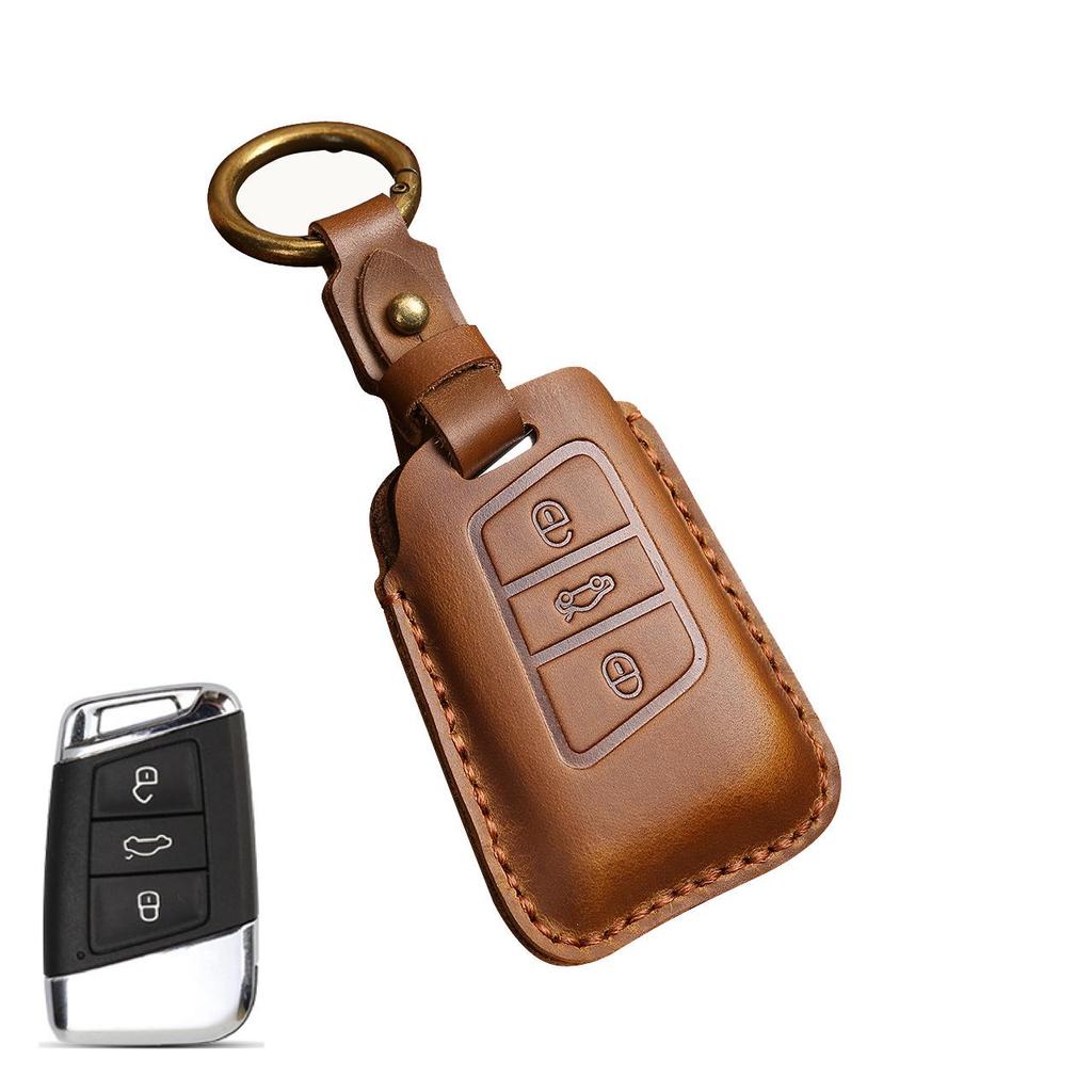 Volkswagen Magotan Passat Sagitar CC Touran Leather Key Case