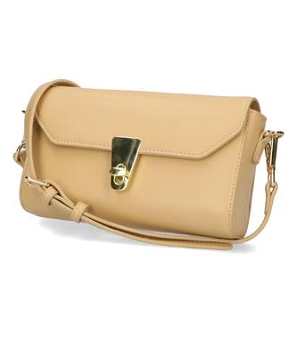 Bag Shoulder Bag Handbag Strap 2WAY Flap Gold Occasion Ceremony Wedding Reception After Party YELLOW [Oriental Traffic] Women's BA-233