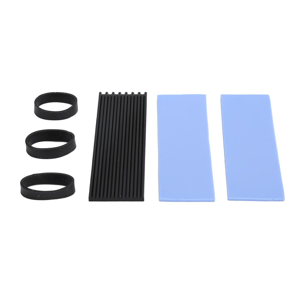 Heat Sink Aluminum Alloy Cooling Vest Replacement for Laptop PCIE M.2 Solid State Drive