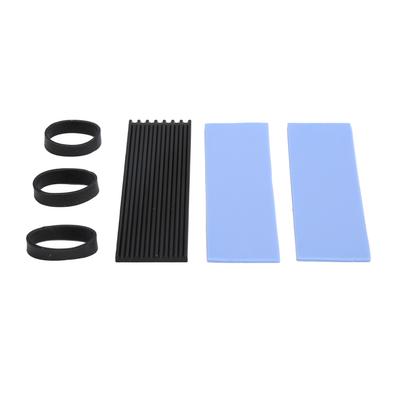 Heat Sink Aluminum Alloy Cooling Vest Replacement for Laptop PCIE M.2 Solid State Drive