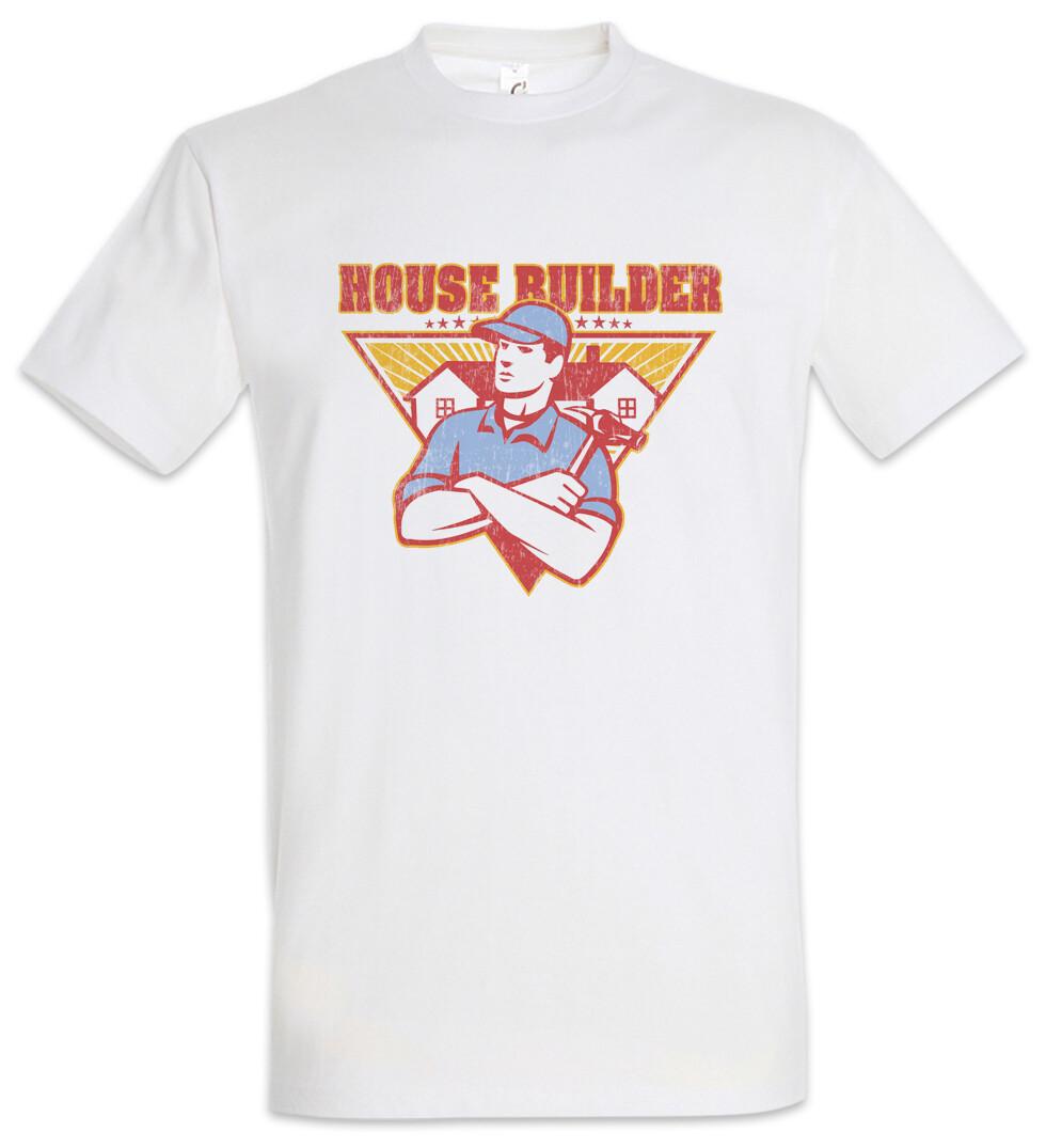 House Builder I T-Shirt Housebuilder Bricklayer Brickie Mason Homebuilder Mason M