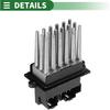 Motoforti HVAC Blower Motor Resistor Heater Blower Resistor for Dodge Durango 2007-2009 Metal ABS No.05061587AA Silver Tone
