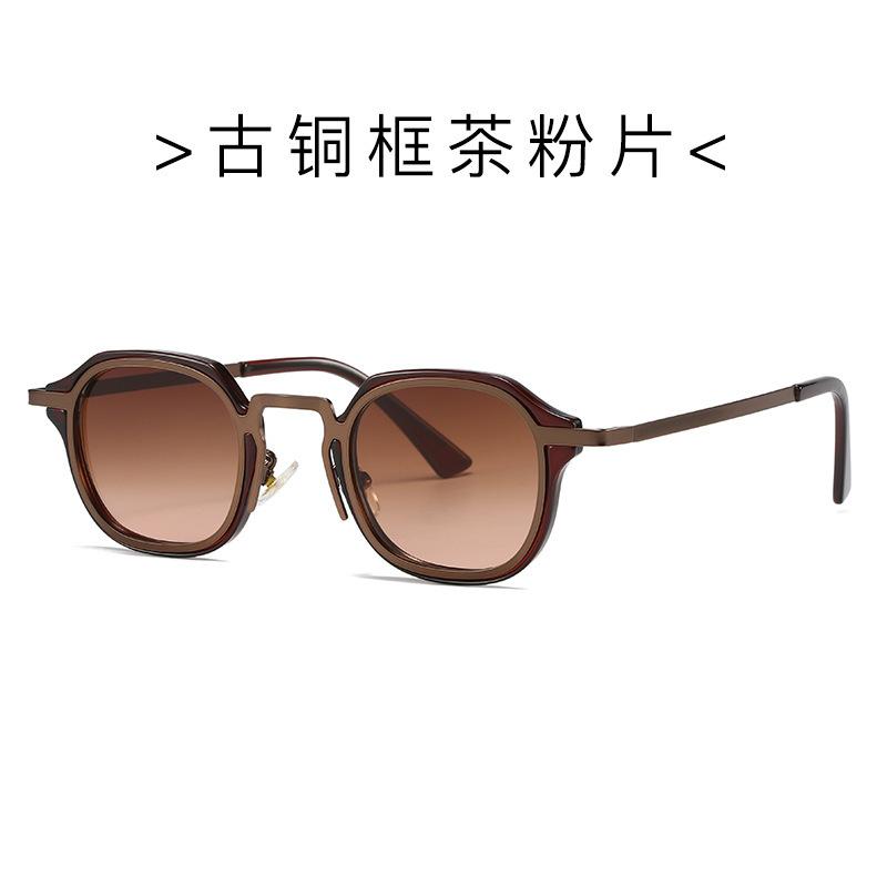 VIP Exclusive New European and American Trend Street Photography Retro Literary Sunglasses Modern Charm Sunglasses