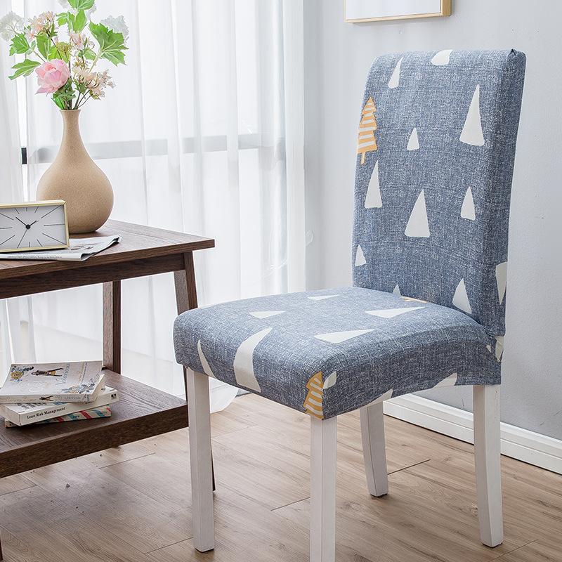 High Elastic Household Chair Cover One-piece Dining Table Chair Cover Chair Cover Fabric Four Seasons