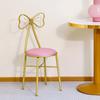 1PC, butterfly makeup chair with detachable backrest, manicure chair, small unit bedroom, girl dressing stool