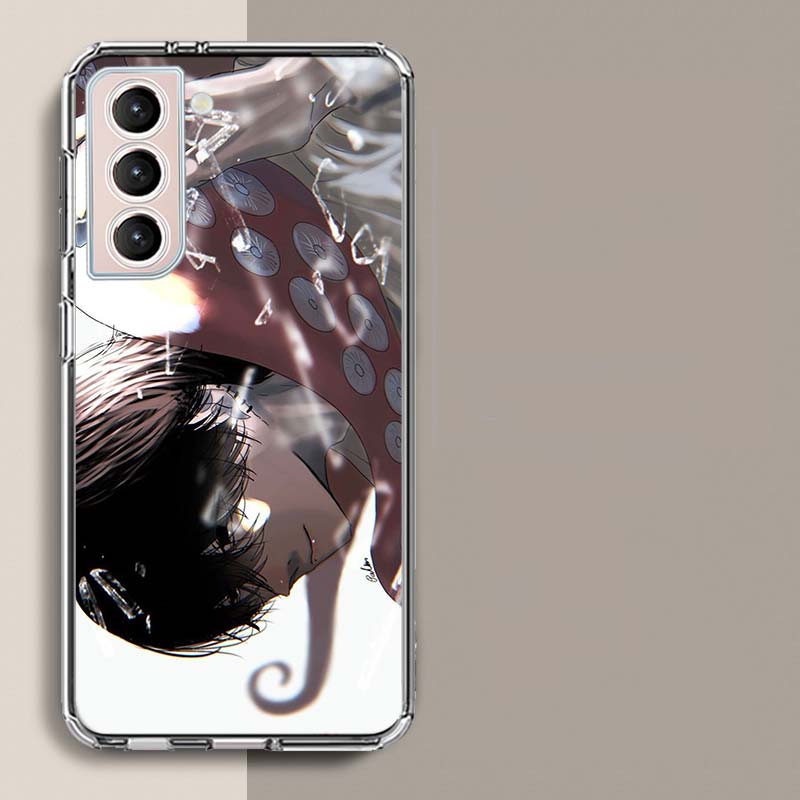 Chainsaw Man Yoshida Phone Case For Samsung Galaxy S25 Edge S24 S23 FE S21 S20 S10 Plus S22 S26 Ultra Cover Clear Cases TPU Capa