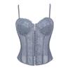 Women S Lace Boned Corset Top Slimming Shapewear For Evening Dress