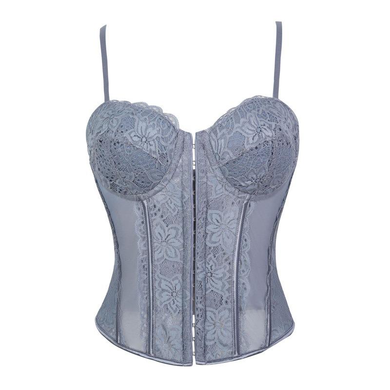 Women S Lace Boned Corset Top Slimming Shapewear For Evening Dress
