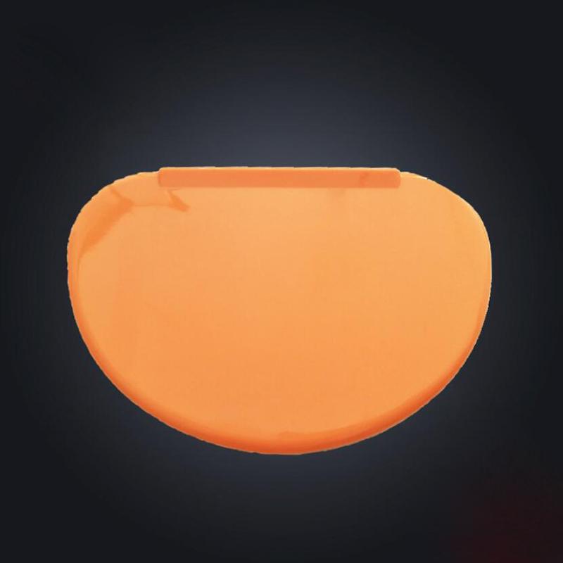 Orange Weicher Flexibler Kunststoff Teig Sahne Schaber Kuchen Spachtel Gebäck Butter Schneider Backen Kuchen Gebäck Werkzeuge für Brotbacken