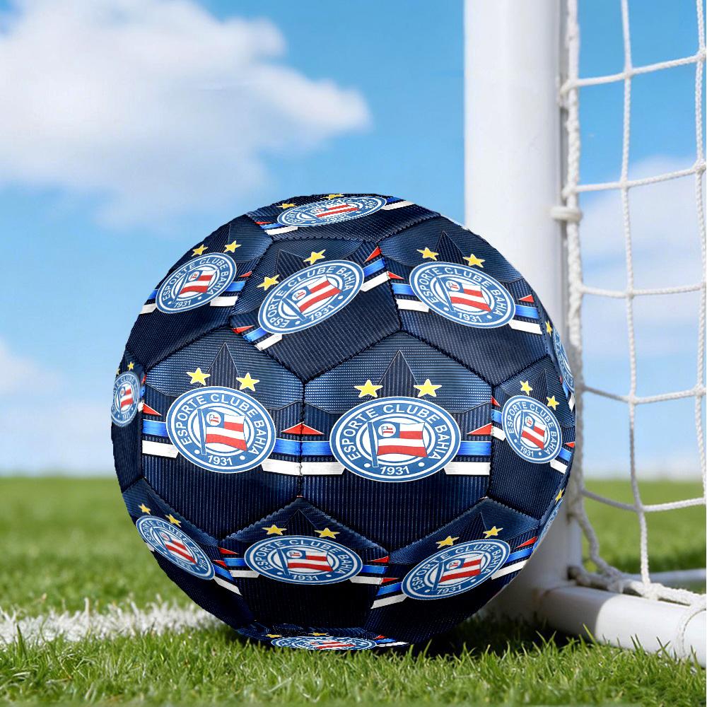 Fc Crest Design Printed Size 5 Soccer Balls, High-Quality, Anti-Slip, Protective Football, A Unique Gift , Birthdays, Christmas Gifts