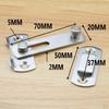 Stainless Steel Shed Door Latch Slide For Bathroom Bedroom