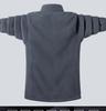 Plus Size Men's Lambskin Jacket and Sweater for Autumn/Winter 
