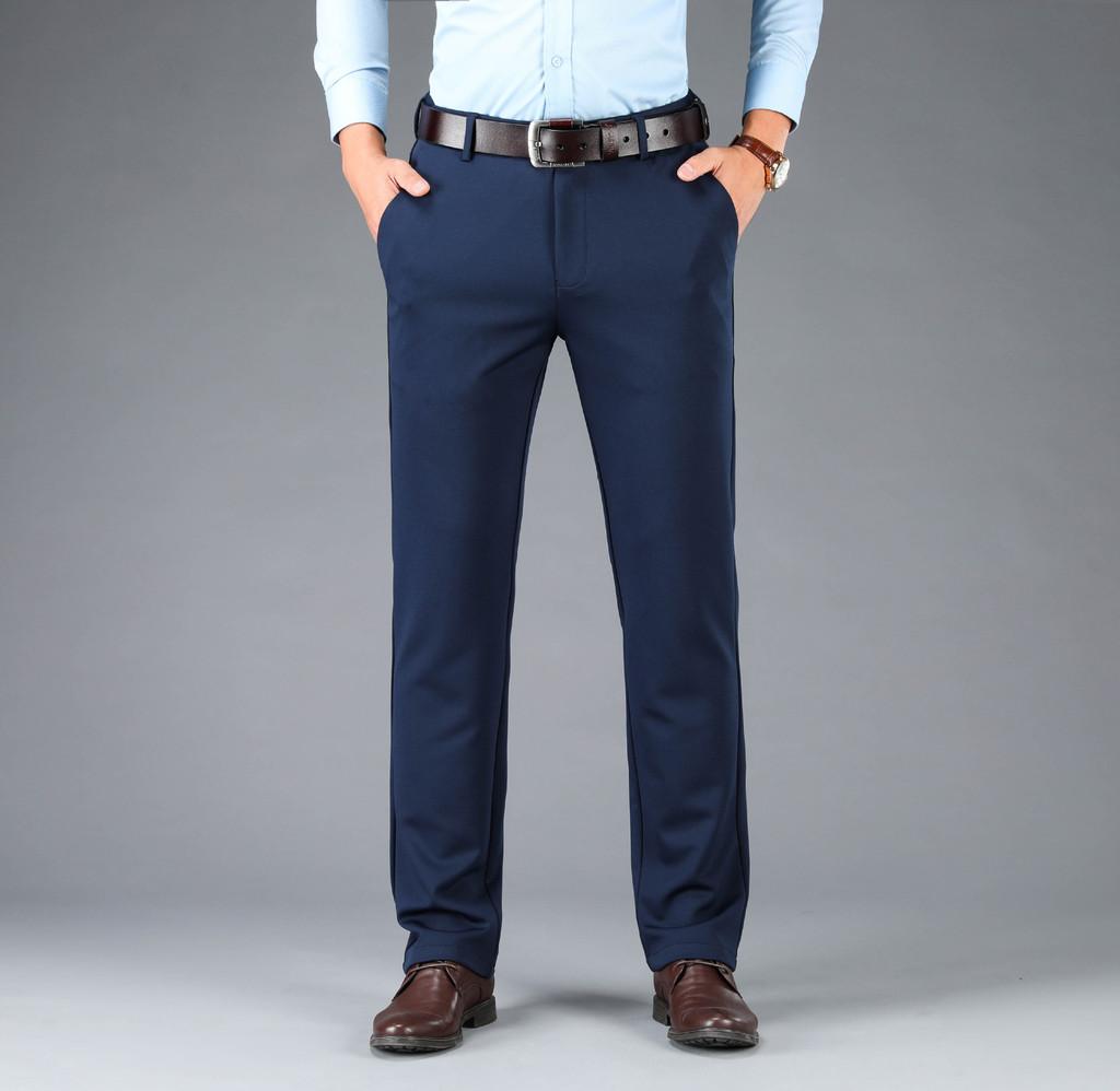 Casual Mens Summer Pants With High Elasticity For Business And Leisure Use