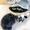 Wizard Plush Clothes [Hat, Tail, Overalls, and Collar Set] for 10cm Doll, Black, Plush Clothes, Kigurumi Accessories, Otaku Activities, Doll, Mascot,