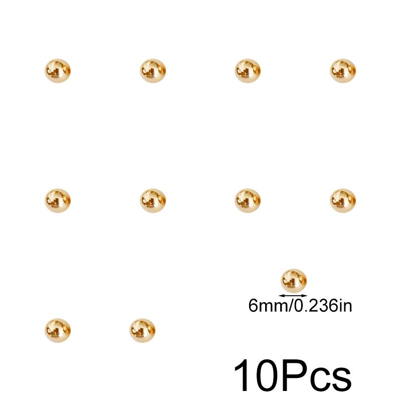 

10Pcs 6/8/9/10/12/15/18/20mm DIY Gold Metal Button Nail Clothes/Bag/Shoes Round Head Screws Nail Bolt Mushroom Dome Strap Rivets as picture show