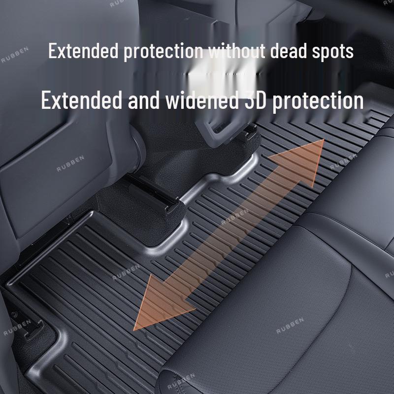 Tesla Refreshed Model 3/Y TPE Floor Mats for Interior Protection and Decoration