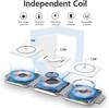 Portable 3 In 1 Magnetic Wireless Charger Foldable for iPhone 14 13 12 Pro 11 XS 8 Airpods Pro 3 Apple Watch 7 SE 6 5 Fast Chargers
