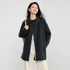 Elva' Island Women's Double-Faced Wool Blend Short Coat