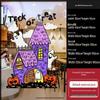Halloween Vampire Electrostatic Window Stickers - Mall, Supermarket & Door Decorations