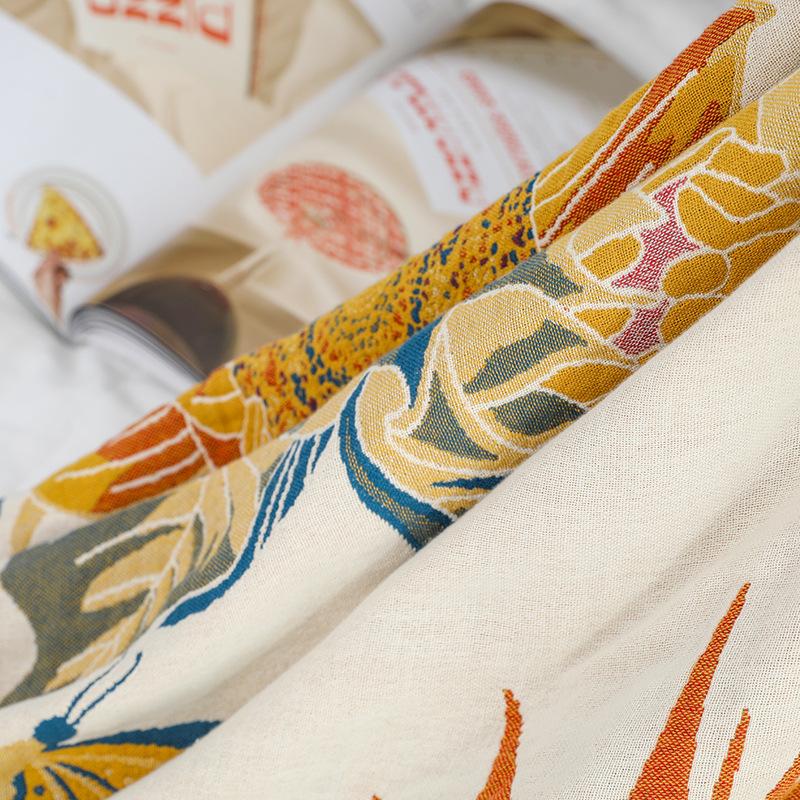 Sonnenblumen Decken für Betten Baumwolle Musselin Sofa Handtuch Freizeitdecke Überwurf