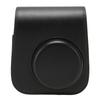 Protective Camera Case PU Leather Pure Color Camera Carrying Bag with   Strap for Camping Travel