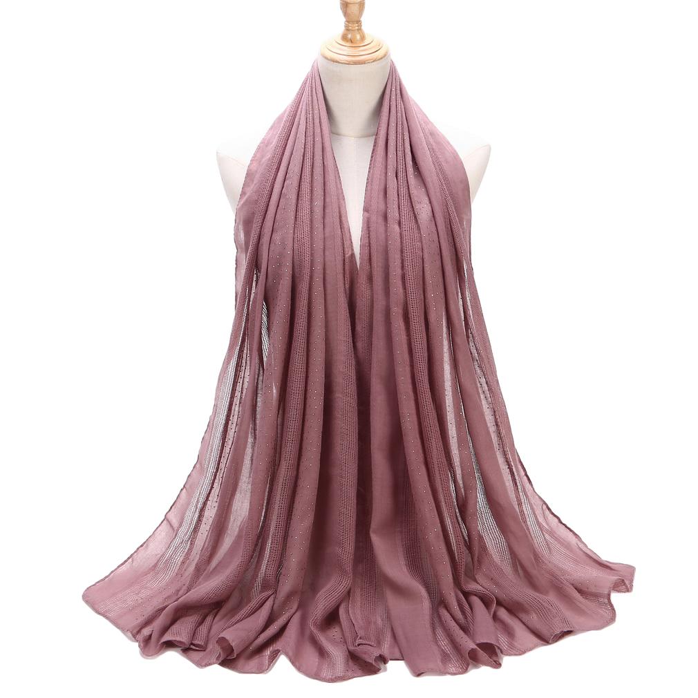 90x180cm Shining Linen Hijab, Scarf Shawl for Women