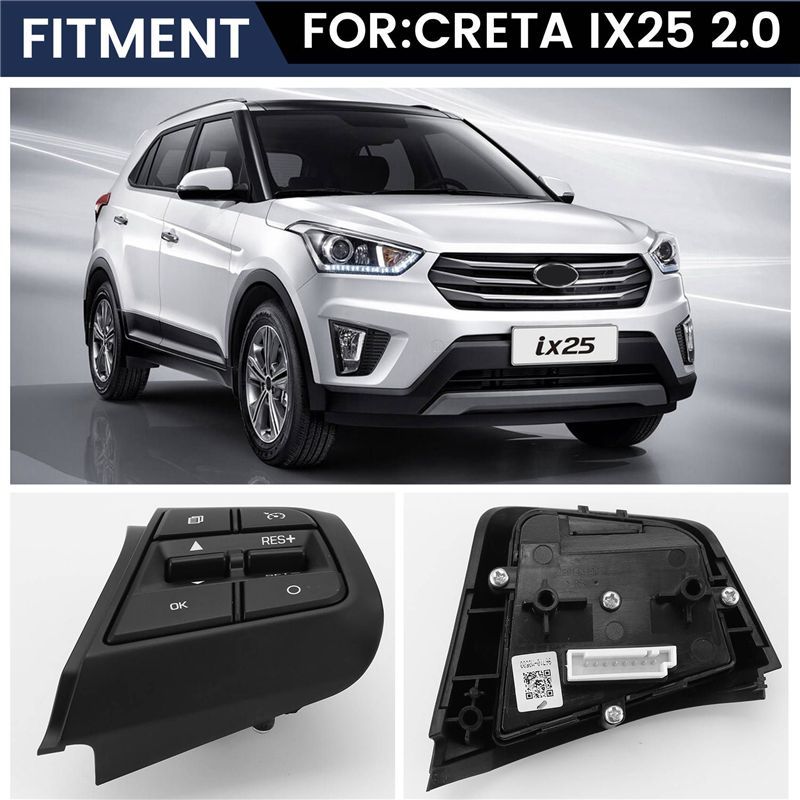 Front Right Steering Wheel Cruise Control Buttons For Creta Ix25 2.0L 96710-C9000 96710C9000