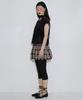 SETSETSET Rose Jacquard Scarf Blouse Black
