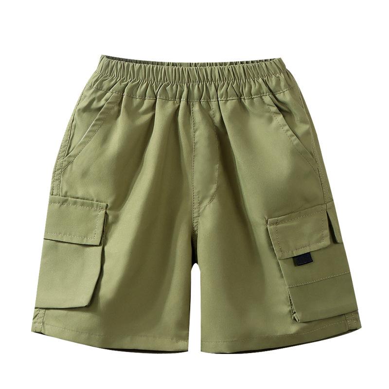 Boys Summer Casual Fashion Cargo Pants Comfortable Breathable Loose Sports Teen Shorts Spring Summer Children Casual Short Pants