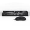 A4TECH WKM-1000 Wired Office Keyboard and Mouse Combo
