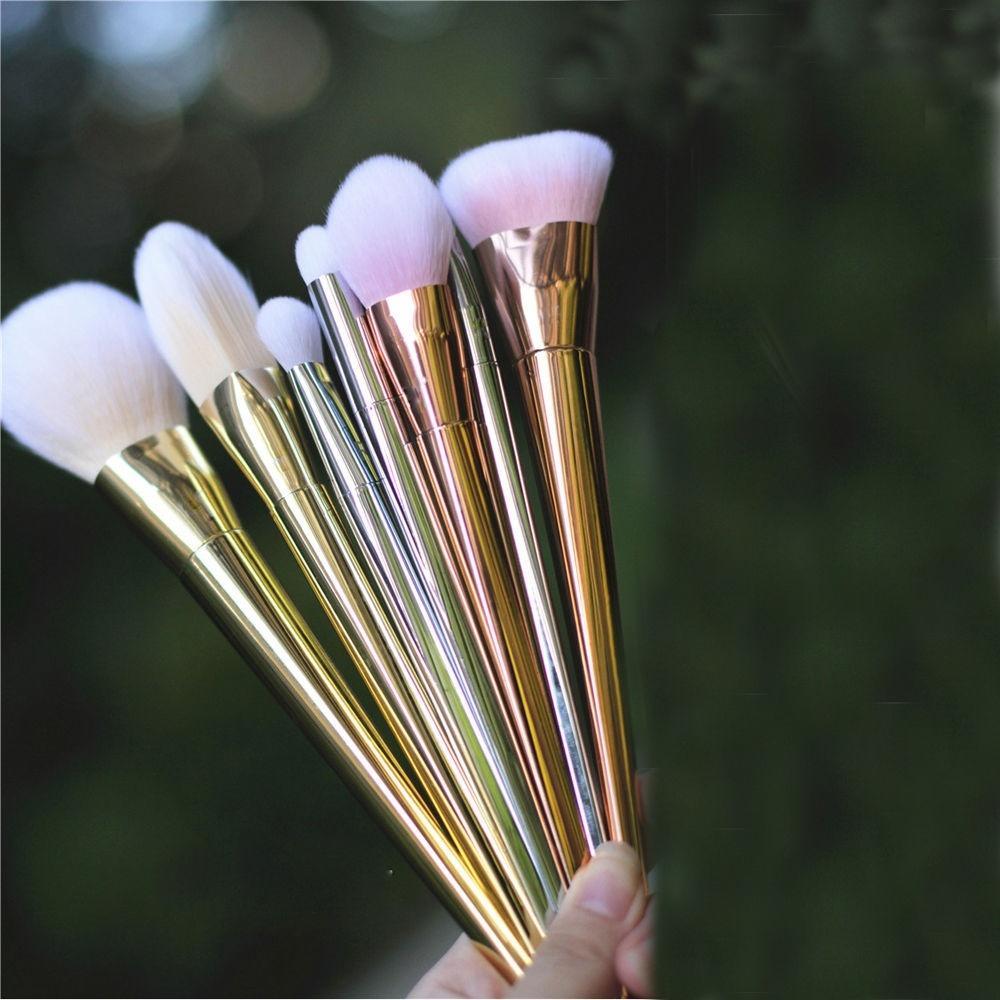 7pcs Makeup Brushes Set Powder Foundation Eyeshadow Eyeliner Lip Brush