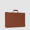 Lotuff Men'S Leather Briefcase Lo-1218-L Br Brown