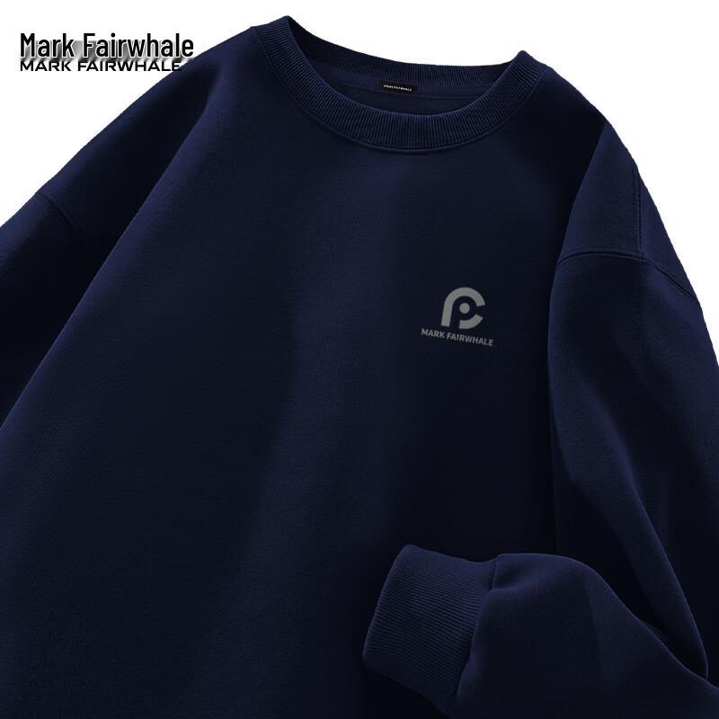 Mark Fairwhale Men's Round Neck Long Sleeve Sweatshirt
