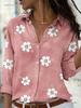 Spring & Summer Women's Long Sleeve Loose Printed Shirt