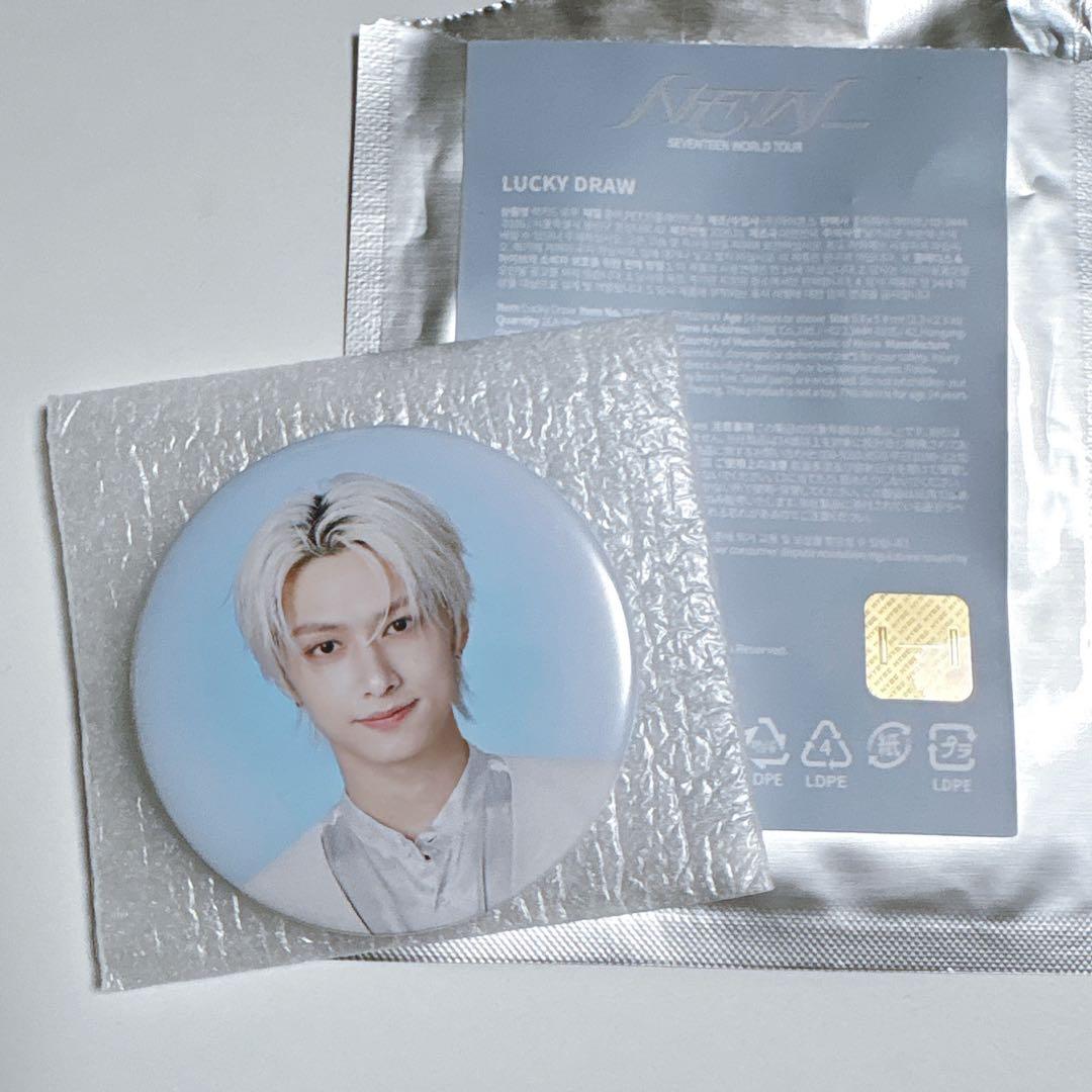 [USED] Seventeen (SEVENTEEN) NEW_ Incheon Jun Can Badge - South Korea - Seoul Concert