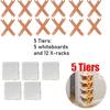 Stackable Shoe Rack Multi Layer Shoes Storage Organizer Removable Space Saving Shoes Shelf Plastic Shoes Cabinets Home Supplies