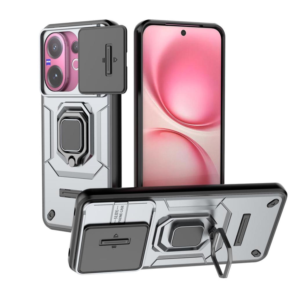 Applicable to VIVO V60 battle bear mobile phone case V50 window push bracket S18Pro anti-drop S18 protective case