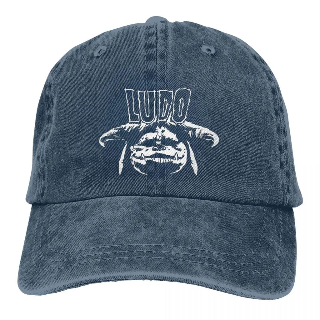 Labyrinth Ludo Baseball Caps Merch Casual Distressed Denim Washed Headwear Unisex Outdoor Running Golf Hats Cap