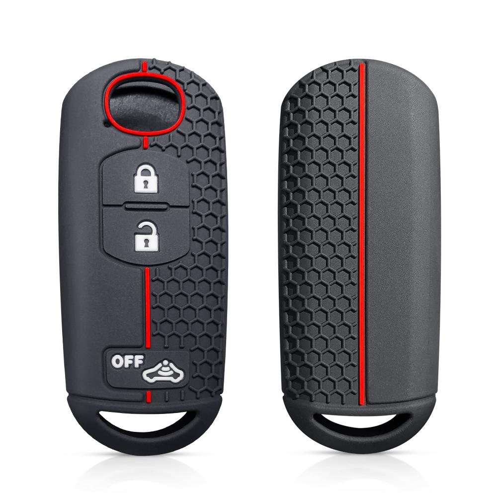 

Силиконовый чехол-накладка для ключа автомобиля для Mazda 2 5 3 6 CX-3 CX-5 CX-7 CX-8 CX-9 Mazda3 Mazda6 Sch5 Demio X5 Держатель 3 4 кнопки пульт