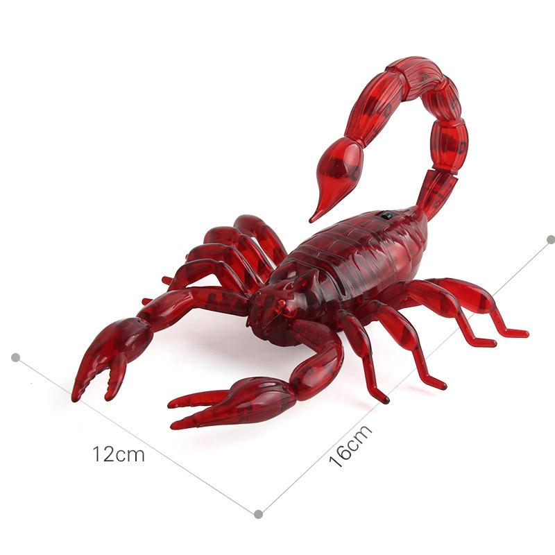 English Version Of Electric Remote Control Toy Infrared Remote Control Scorpion, Novelty Insect Simulation Trick Crawling
