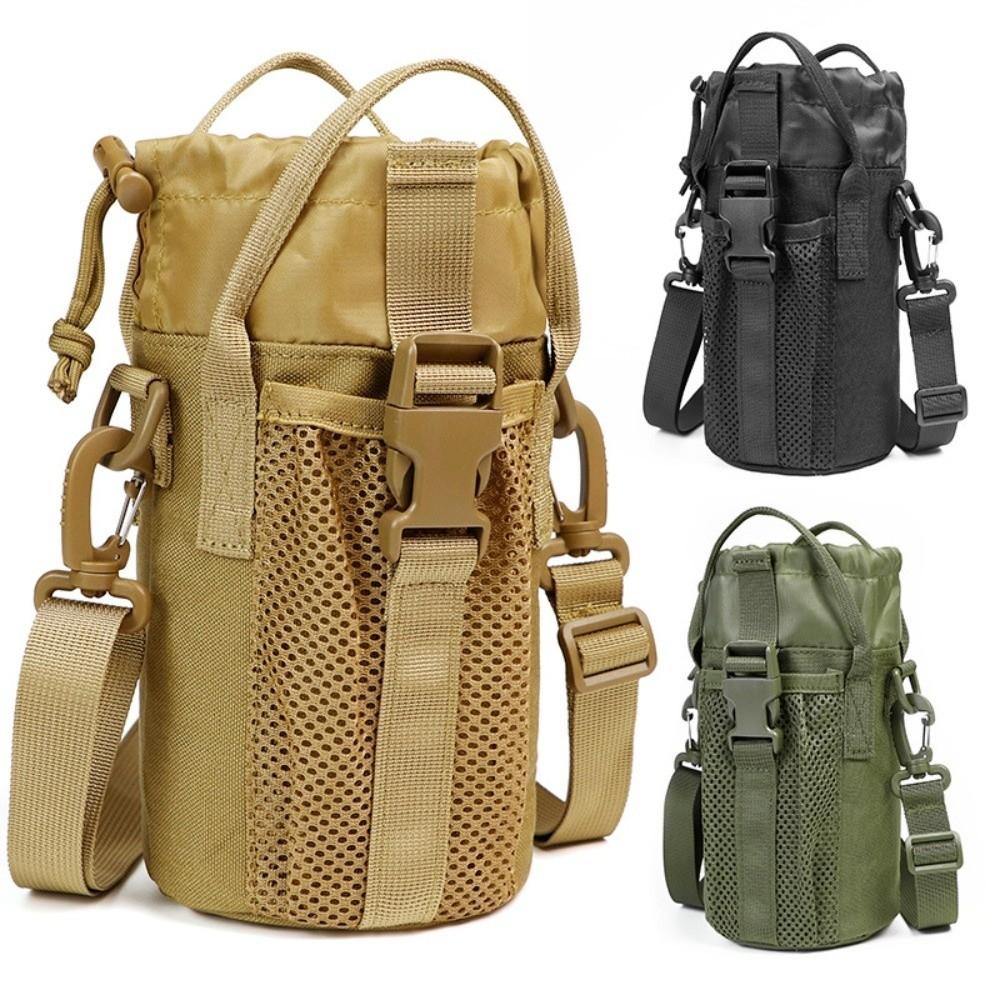 Large Capacity Water Bottle Sling Bag Adjustable Crossbody Sports Bag Gym Bottle Bag  Gym