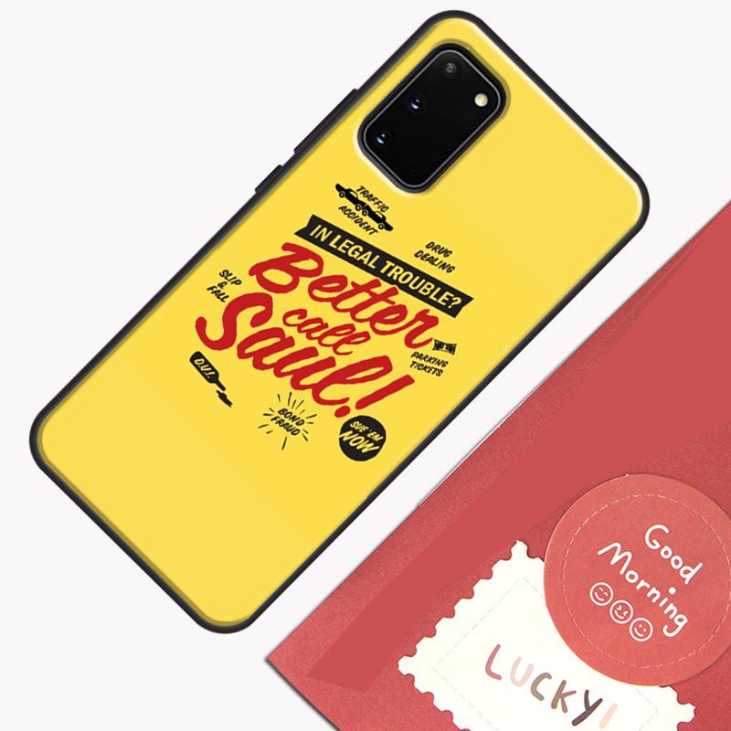 Better Call Saul Phone Case For Samsung Galaxy S26 S25 S24 S20 S21 S22 S23 Ultra S10 Plus S25 FE Cover Shell