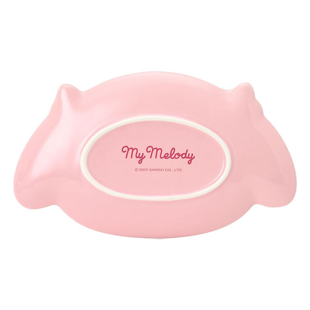 Sanrio My Melody Face Plate, Microwave, Dishwasher, and Dryer Safe, 142298