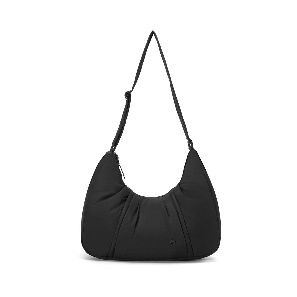 New Skechers Waterproof Fabric Crossbody Bag, Shoulder Bag Regular Women's Carbon Black P325U023-0018