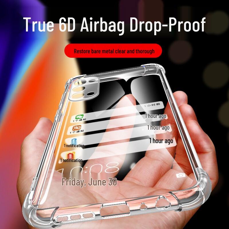 MAIKUQI Průhledné TPU pouzdro proti pádu pro řadu OPPO Reno