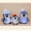 Fishing Chef Cute Drawing Penguin Cartoon Plush Doll For Sofa And Decor Room
