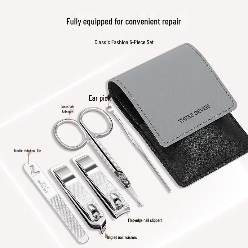 THREE SEVEN 5-Piece Manicure Set