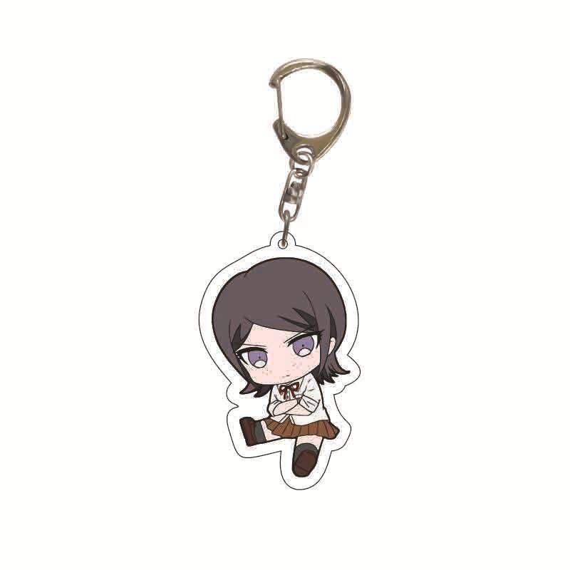 Danganronpa Monokuma, Makoto Naegi & Junko Enoshima Acrylic Keychain Charm Figure