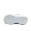 Crocs Classic Platform Clog EVA Classic Vintage Beach Fashion and Versatile Hole Shoes Unisex White and Blue